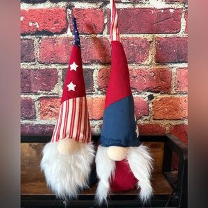 Rae Dunn Patriotic Gnome Decor Set